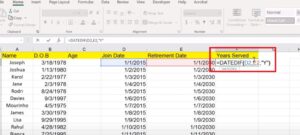 How to use DATEDIF Function in Excel - ExcelTutorial