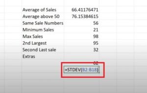9 Statistical Functions in Excel You Need to Know - ExcelTutorial